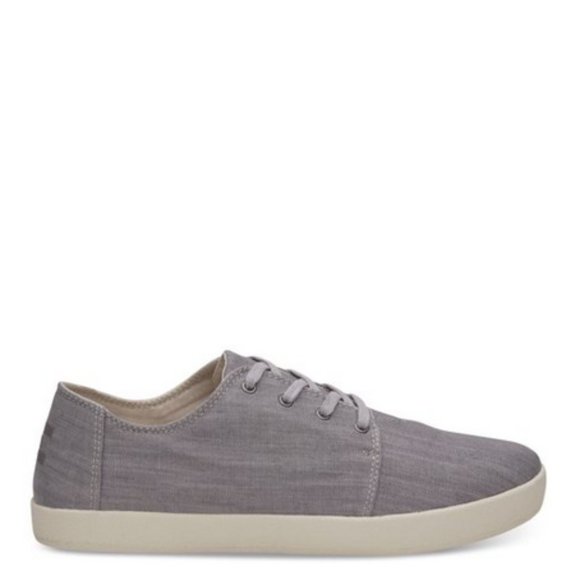 TOMS Men's Chambray Vegan Shoes - Picture 3 of 10